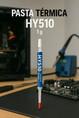 Pasta Térmica HY510 - 1g | Alta Performance para Processadores e GPUs!