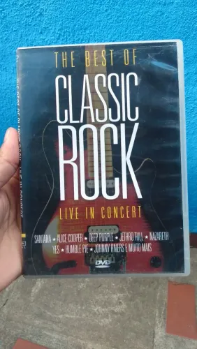 DVD original classic rock ótimo estado. 