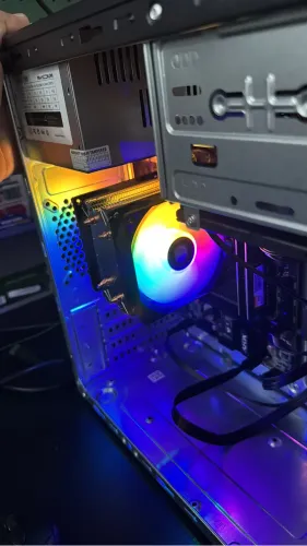 Computador gamer completo Ryzen 5 5600gt monitor 20