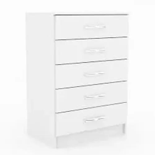 Cômoda 5Gvs Evidência Branco - Entrega Rápida!