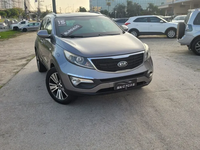 Blindado Kia Motors Sportage LX Aut. 2015 Blindado so 79000 kms unico dono
