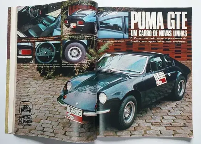 Revista Quatro Rodas - Puma GTE 1976