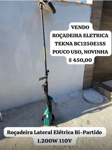 Roçadeira Elétrica Tekna BC1250E1SS