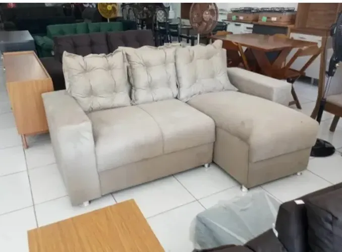 Lindo sofá na promoção do dia!