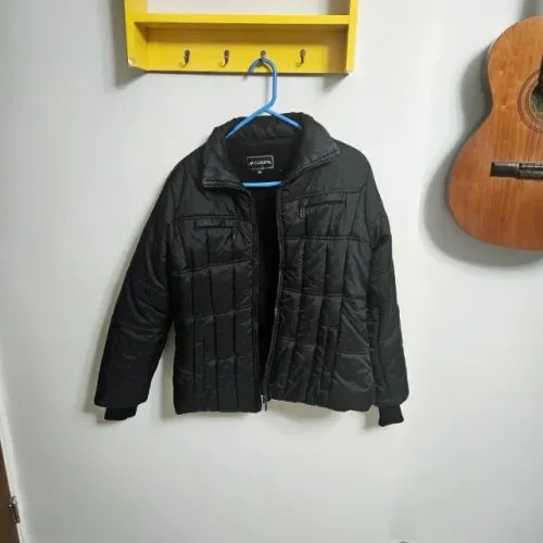 Casaco de inverno feminino preto importado Cloud XL