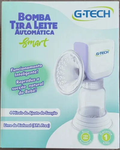 G-Tech Bomba Tira-Leite Materno Automática Smart - Usada 5x