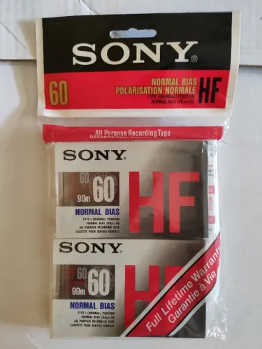 04 Fitas K7 Sony Hf60 Type I