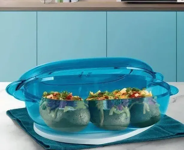 Tigela Microplus Oval Policarbonato 1,5 L Tupperware