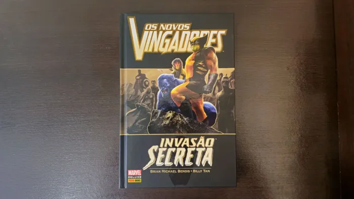 Novos Vingadores - Invasão Secreta - Marvel Deluxe - HQ Panini