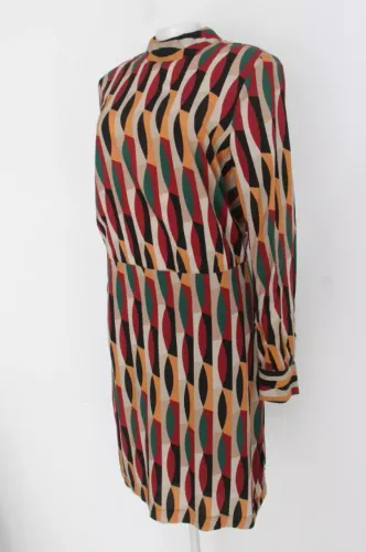 Vestido linda de morrer feminino estampado com meio forro