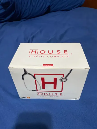 Box DVD Dr House Série Completa 1ª a 8ª temporada