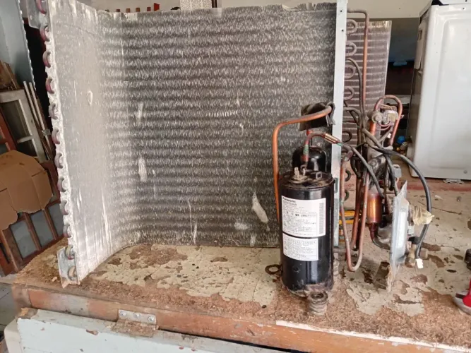 Compressor e serpentina 9.000btus fujitsu. 