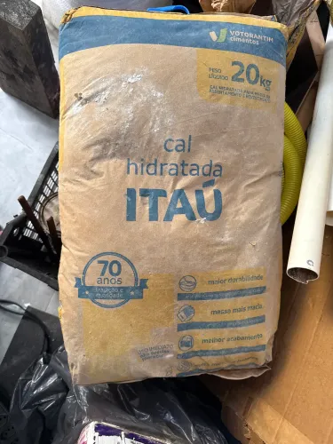Cal hidratada 20kg Itaú