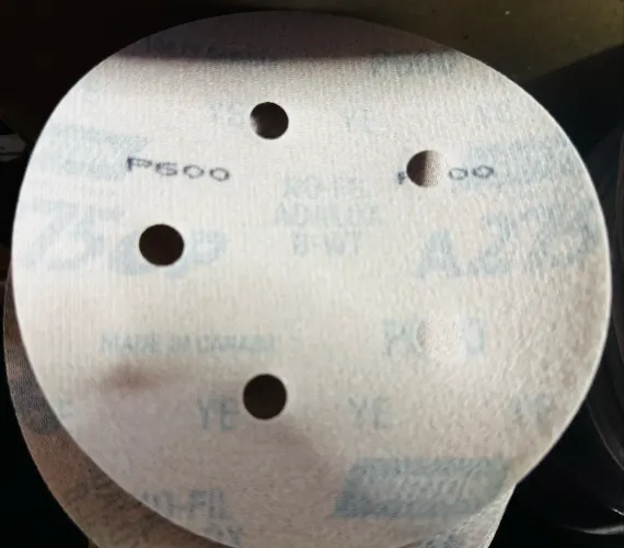 100 Discos De Lixa 125mm A275 5 Polegadas com Velcro  