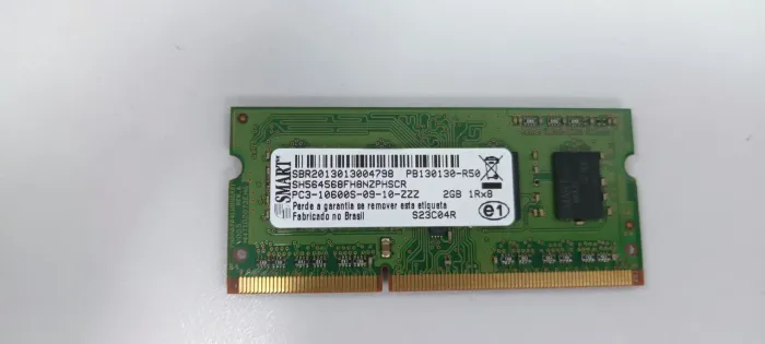 Memória RAM Smart 2GB DDR3 Notebook