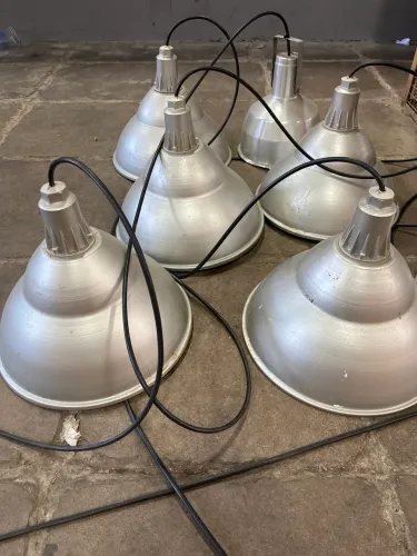 Arandelas 35cm diâmetro industriais
