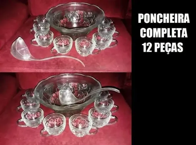  PONCHEIRA, SOPEIRA E MANTEIGUEIRA, TUDO EM MATERIAL DE VIDRO FORTE, ESTADO DE NOVAS!