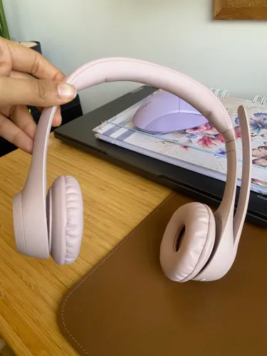 Fone bluetooth Logitech - rosa