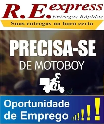 urgente!! precisa de motoboy zap *