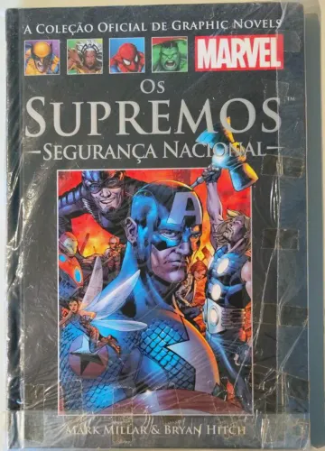 Os Supremos: Segurança Nacional Marvel Graphic Novels Salvat n° 29