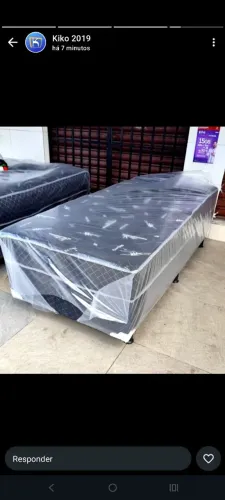 Cama box solteiro promoção Black Friday