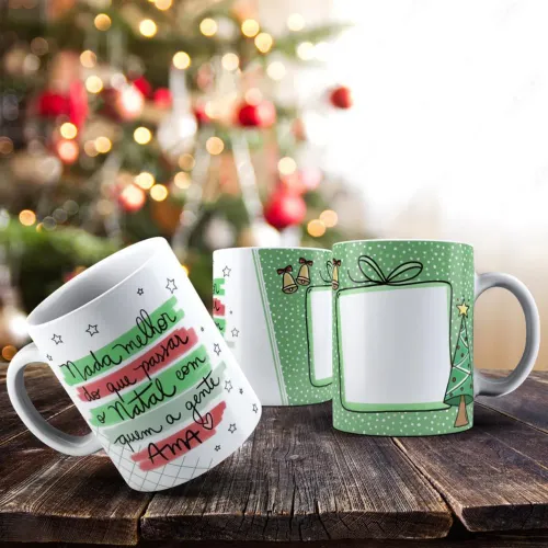 Canecas personalizadas Feliz Natal 