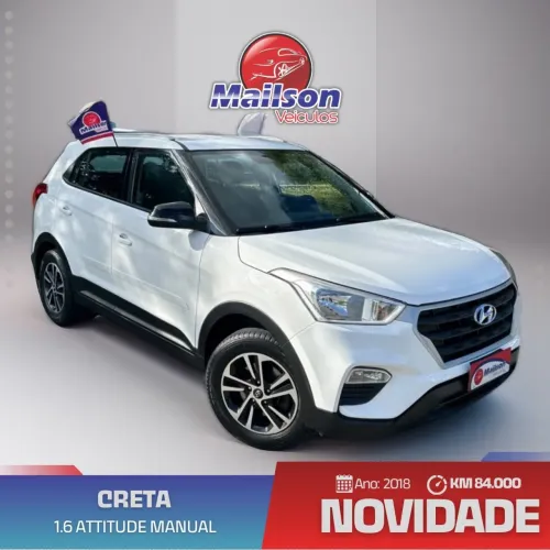 Hyundai Creta Attitude 1.6 16V Flex Mec. 2018