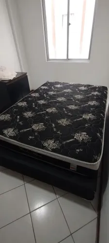 Colchão casal com molas ensacadas + box casal