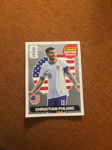 Extra sticker Christian Pulisic Silver