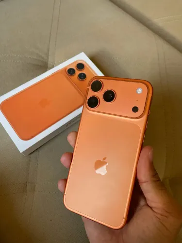 iPhone 17 pro max 256GB Laranja Cósmico