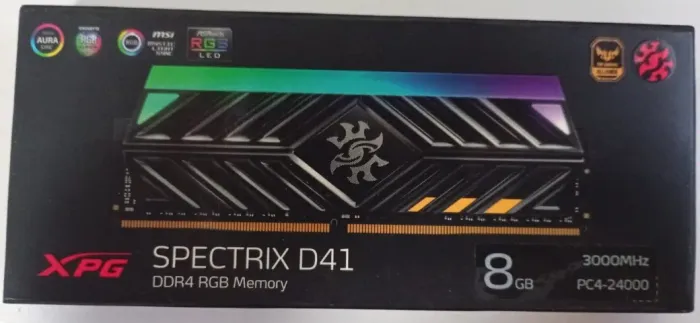 Memória DDR4 XPG 8GB 3000MHz ARGB