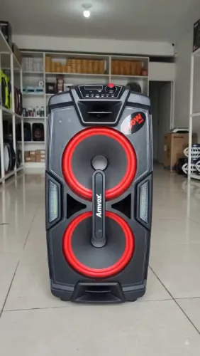 Caixa Amplificada Amvox 850w Rms