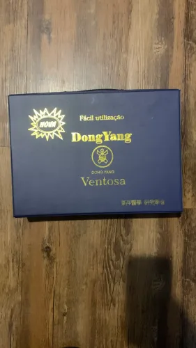 Kit De Ventosa Com 17 Copos Dong Yang Ventosoterapia