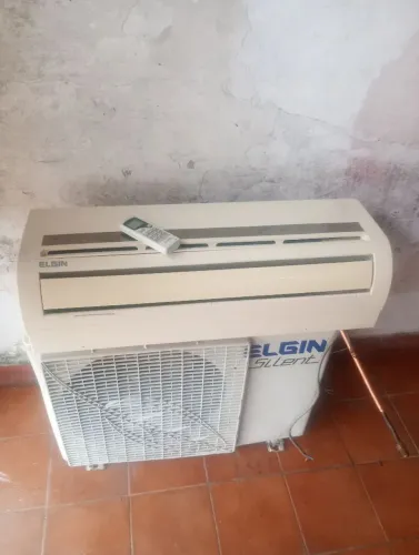 Split Elgin 9000 + instalação ac cartão