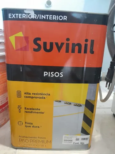 Tinta para piso suvinil (MEIO LATÃO)