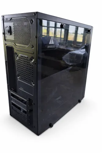 Gabinete Gamer Mid Tower com Vidro + Kit Fans Instalado