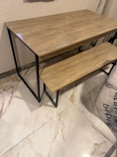 Mesa 1.35x70 com banco