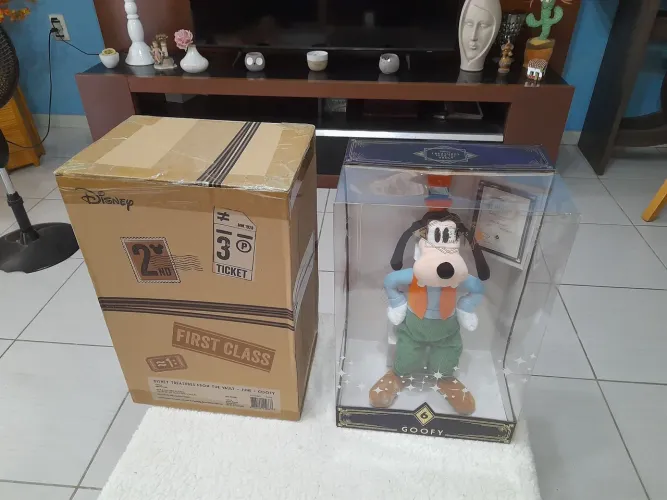 Disney treasures from the vault edição limitada pateta novo original lacrado.