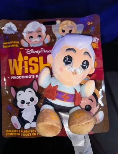 Disney Gepeto Pelúcia Wishables (Disney Store)