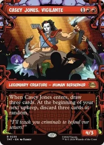 Carta de Magic - Casey Jones, Vigilante