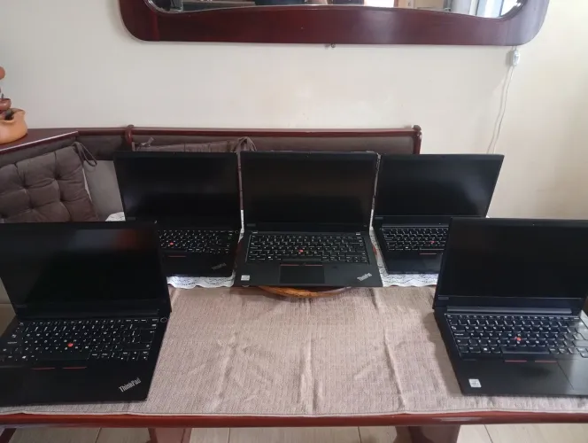 LOTE DE 5 LENOVOS THINKPAD - 10° GERAÇÃO - INTEL i5 Pró 