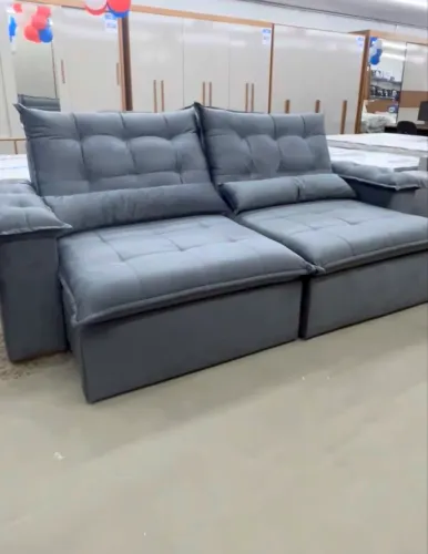 SOFÁ RETRÁTIL 2,10m!! PRONTA ENTREGA