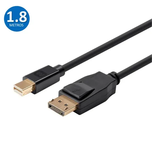 Cabo Mini DisplayPort para DisplayPort 1.8m para MacBook e Monitores em São Luís ma