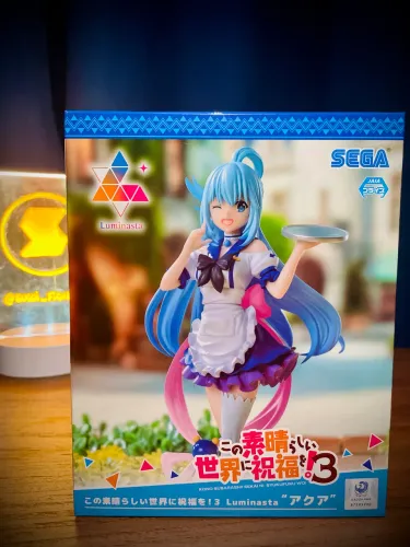 Action figure Aqua Luminasta - Konosuba