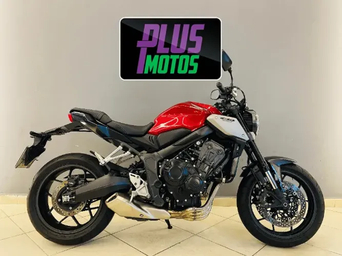 Honda Cb 650 R Abs 2024 Vermelha