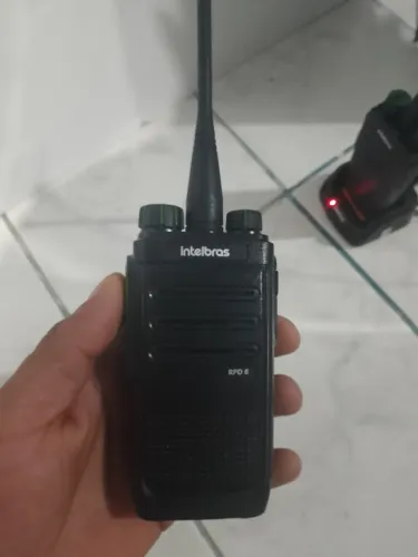 Rádio comunicador Intel bras rpd8 alcance 5km de distância