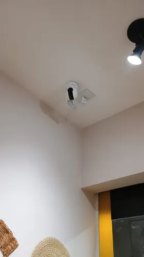 Par de Câmeras Inteligente Intelbras Ime 360 3mp Visão 360 Wi-fi Cor Branco