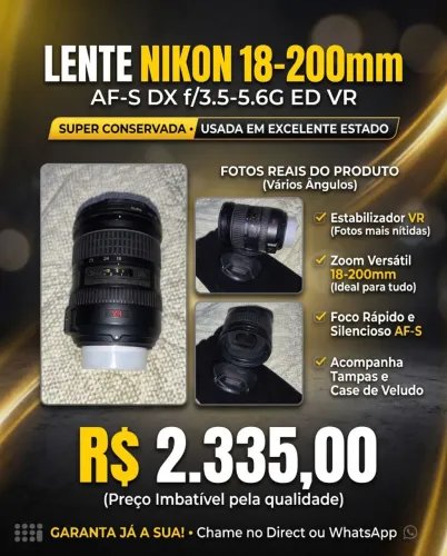 Lente Nikon