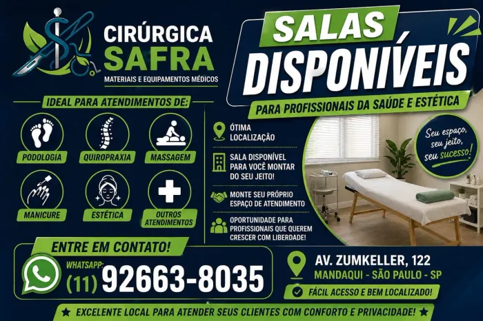 Aluguel de Salas de atendimento