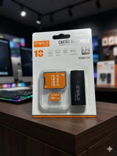 Kit Cartão de Memória A?Gold PNM-04 é a solução definitiva para quem busca praticidade, se